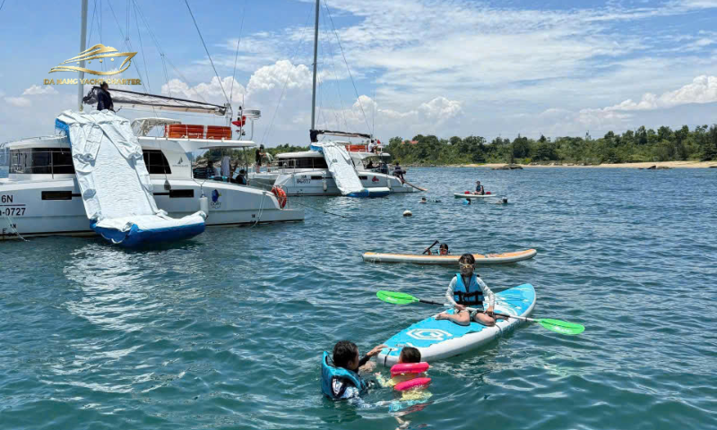 Inflatable Water Slide Yacht Da Nang