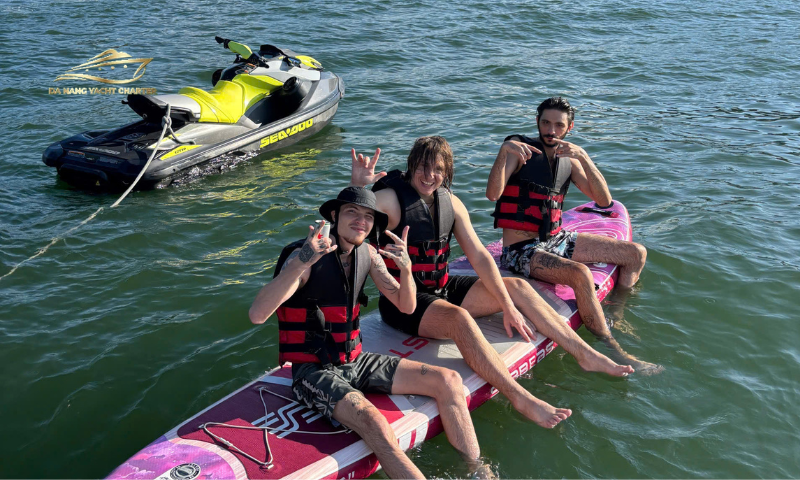 Inflatable Water Slide Yacht Da Nang